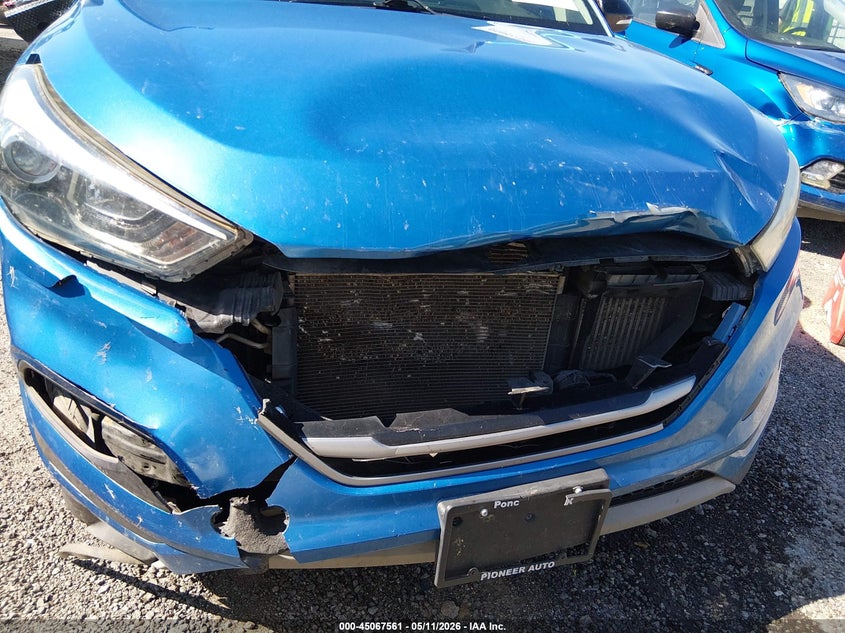 2017 Hyundai Tucson VIN KM8J33A21HU456652 IAAI salvage auction — FRONT END, Salvage (Oklahoma), sold $2,650 on 2026-07-28 (photo 6)