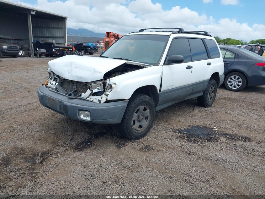 2000 Subaru Forester VIN JF1SF6354YH726190 IAAI salvage auction — FRONT END, Salvage (Hawaii), sold $50 on 2026-09-04 (photo 2)