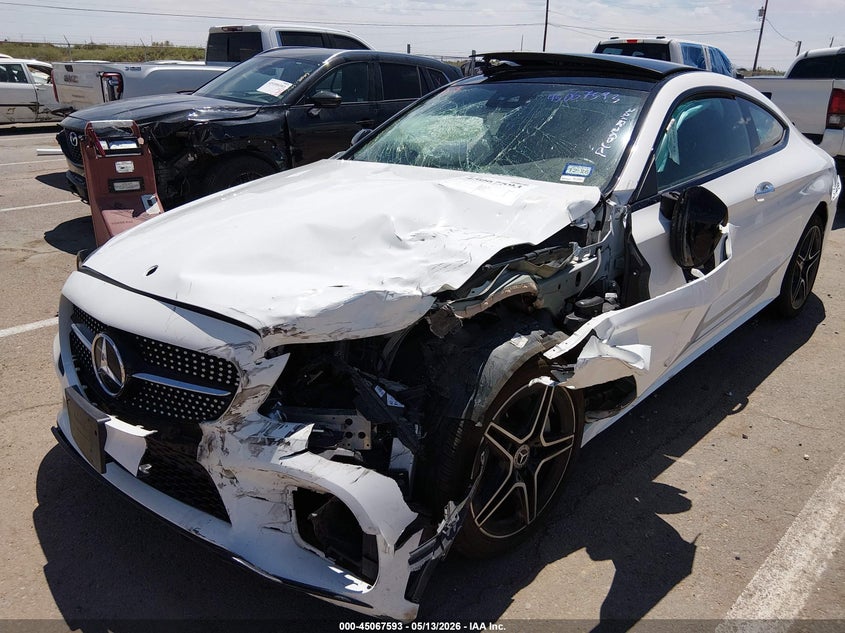 2022 Mercedes-benz VIN W1KWJ8DBXNG115257 IAAI salvage auction — FRONT & REAR, Original (Texas), sold $3,750 on 2026-07-22 (photo 6)