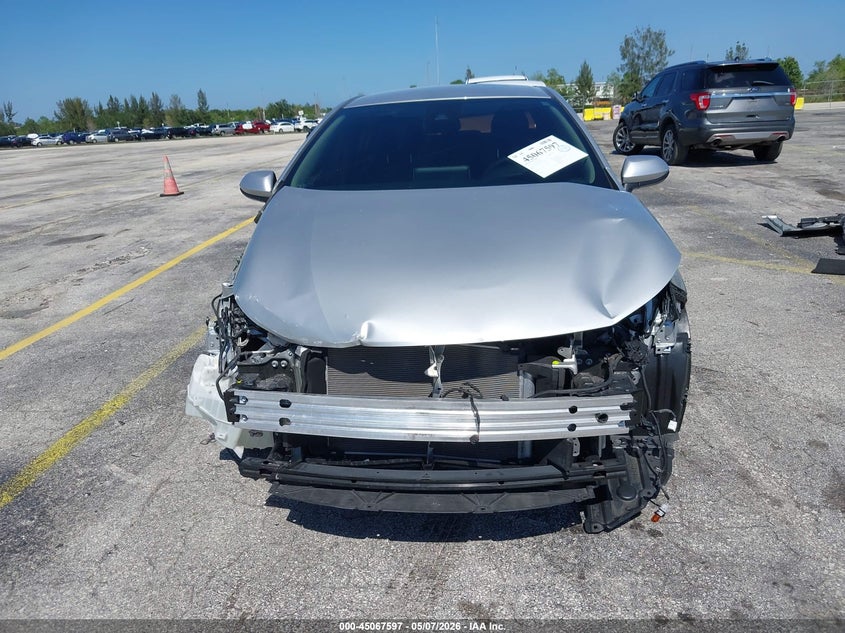 2021 Toyota Corolla VIN JTDEPMAE2MJ126251 IAAI salvage auction — FRONT END, Rebuildable (Florida), sold $4,925 on 2026-07-09 (photo 6)