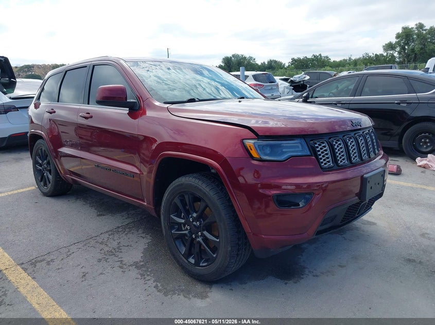 2022 Jeep Grand cherokee VIN 1C4RJFAG6NC144614 IAAI salvage auction — LEFT SIDE, Original (Texas), sold $7,300 on 2026-07-30 (photo 1)