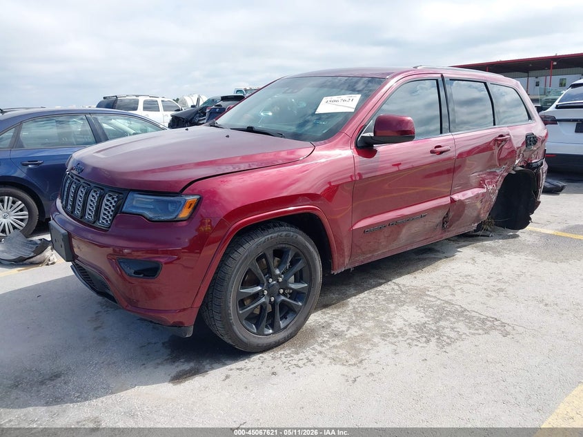 2022 Jeep Grand cherokee VIN 1C4RJFAG6NC144614 IAAI salvage auction — LEFT SIDE, Original (Texas), sold $7,300 on 2026-07-30 (photo 2)
