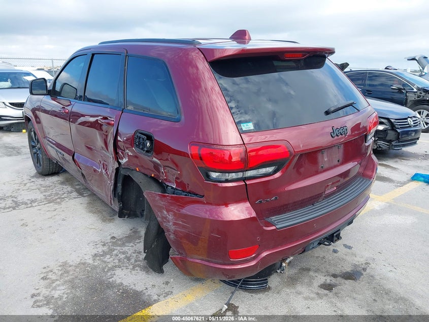 2022 Jeep Grand cherokee VIN 1C4RJFAG6NC144614 IAAI salvage auction — LEFT SIDE, Original (Texas), sold $7,300 on 2026-07-30 (photo 3)