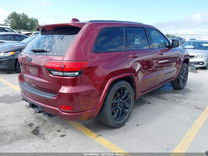 2022 Jeep Grand cherokee VIN 1C4RJFAG6NC144614 IAAI salvage auction — LEFT SIDE, Original (Texas), sold $7,300 on 2026-07-30 (photo 4)