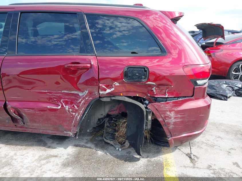 2022 Jeep Grand cherokee VIN 1C4RJFAG6NC144614 IAAI salvage auction — LEFT SIDE, Original (Texas), sold $7,300 on 2026-07-30 (photo 6)