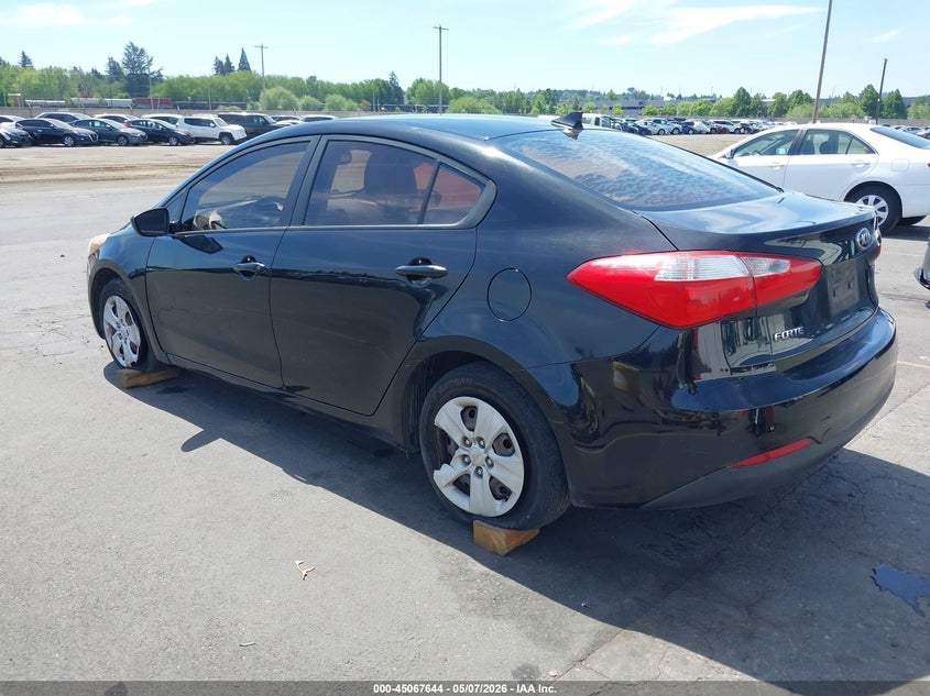 2014 Kia Forte VIN KNAFK4A62E5146826 IAAI salvage auction — THEFT, Salvage (Oregon), sold $800 on 2026-07-09 (photo 3)