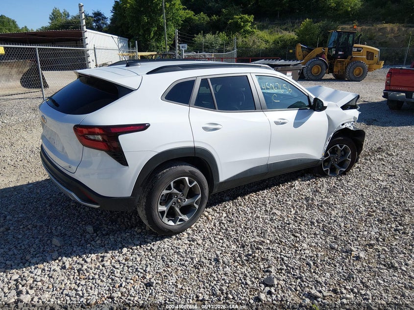 2025 Chevrolet Trax VIN KL77LHEPXSC160511 IAAI salvage auction — FRONT END, Salvage (Kentucky), sold $25 on 2026-07-28 (photo 4)