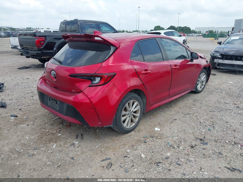 2023 Toyota Corolla VIN JTND4MBEXP3196734 IAAI salvage auction — FRONT END, Original (Texas), sold $5,100 on 2026-07-16 (photo 4)