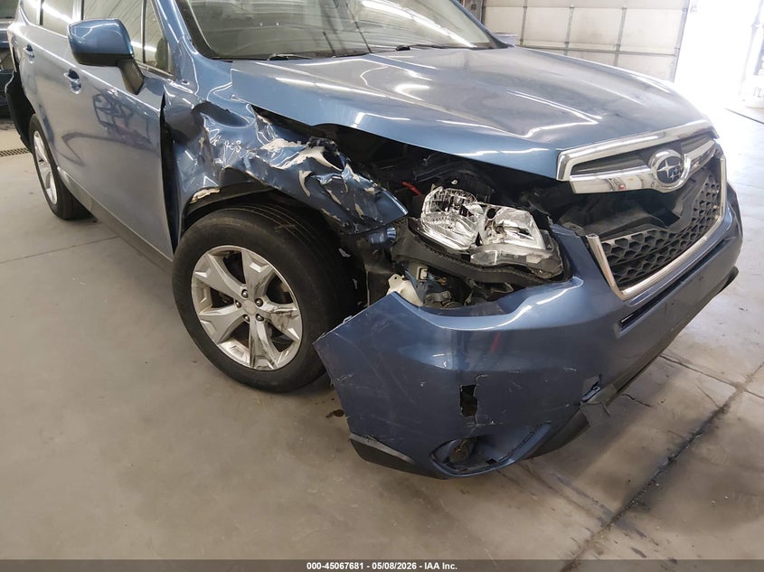 2016 Subaru Forester VIN JF2SJAFC6GH467224 IAAI salvage auction — RIGHT FRONT, Salvage (Minnesota), sold $225 on 2026-07-28 (photo 6)