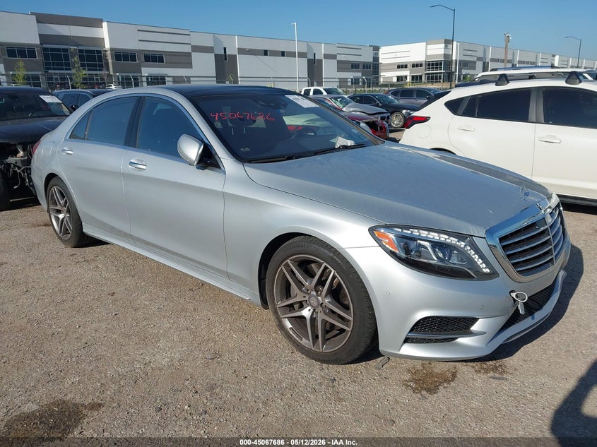 2016 Mercedes-benz S-klasse VIN WDDUG8FBXGA247668 IAAI salvage auction — FRONT END, Original (Texas), sold $15,200 on 2026-07-09 (photo 1)