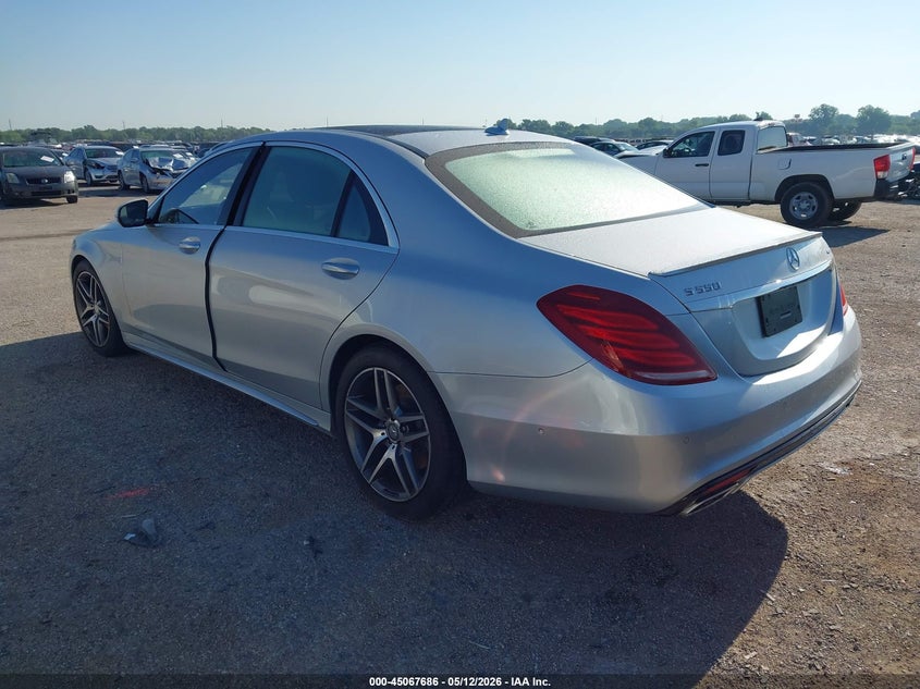 2016 Mercedes-benz S-klasse VIN WDDUG8FBXGA247668 IAAI salvage auction — FRONT END, Original (Texas), sold $15,200 on 2026-07-09 (photo 3)