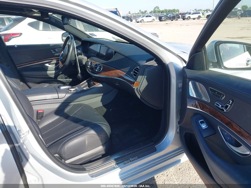 2016 Mercedes-benz S-klasse VIN WDDUG8FBXGA247668 IAAI salvage auction — FRONT END, Original (Texas), sold $15,200 on 2026-07-09 (photo 5)