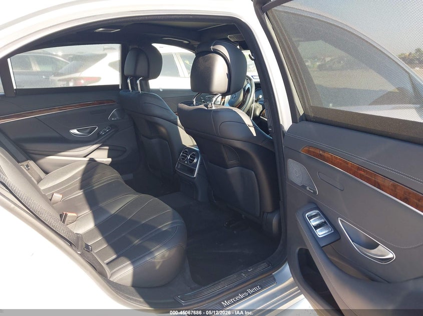 2016 Mercedes-benz S-klasse VIN WDDUG8FBXGA247668 IAAI salvage auction — FRONT END, Original (Texas), sold $15,200 on 2026-07-09 (photo 8)
