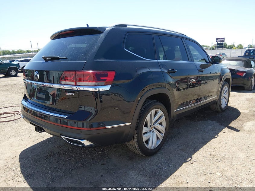 2021 Volkswagen Atlas VIN 1V2BR2CA4MC552313 IAAI salvage auction — HAIL, Salvage (Kansas), sold $8,500 on 2026-07-31 (photo 4)