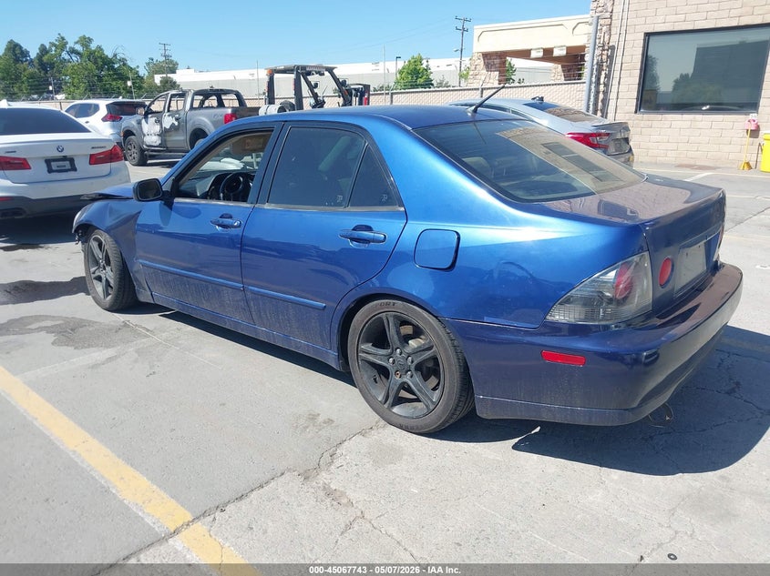 2002 Lexus Is 300 VIN JTHBD192X20054415 IAAI salvage auction — FRONT END, Salvage (California), sold $625 on 2026-07-13 (photo 3)
