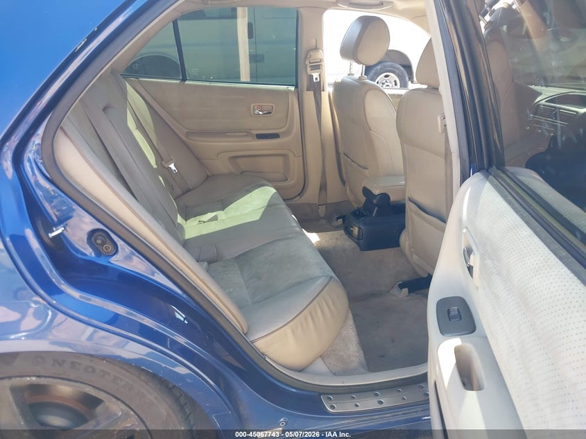 2002 Lexus Is 300 VIN JTHBD192X20054415 IAAI salvage auction — FRONT END, Salvage (California), sold $625 on 2026-07-13 (photo 8)