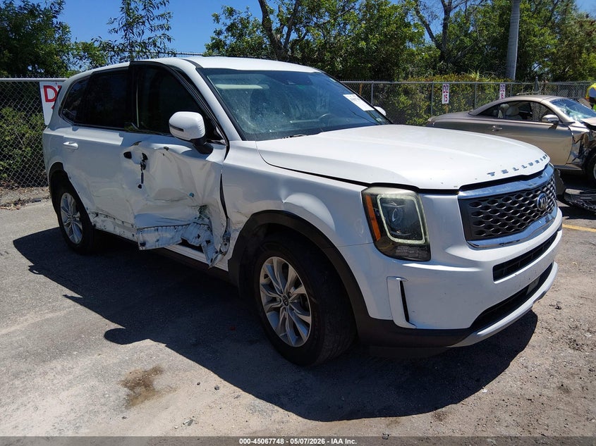 2020 Kia Telluride VIN 5XYP24HC5LG017759 IAAI salvage auction — RIGHT SIDE, Certificate Of Destruction (Florida), sold $4,700 on 2026-07-06 (photo 1)