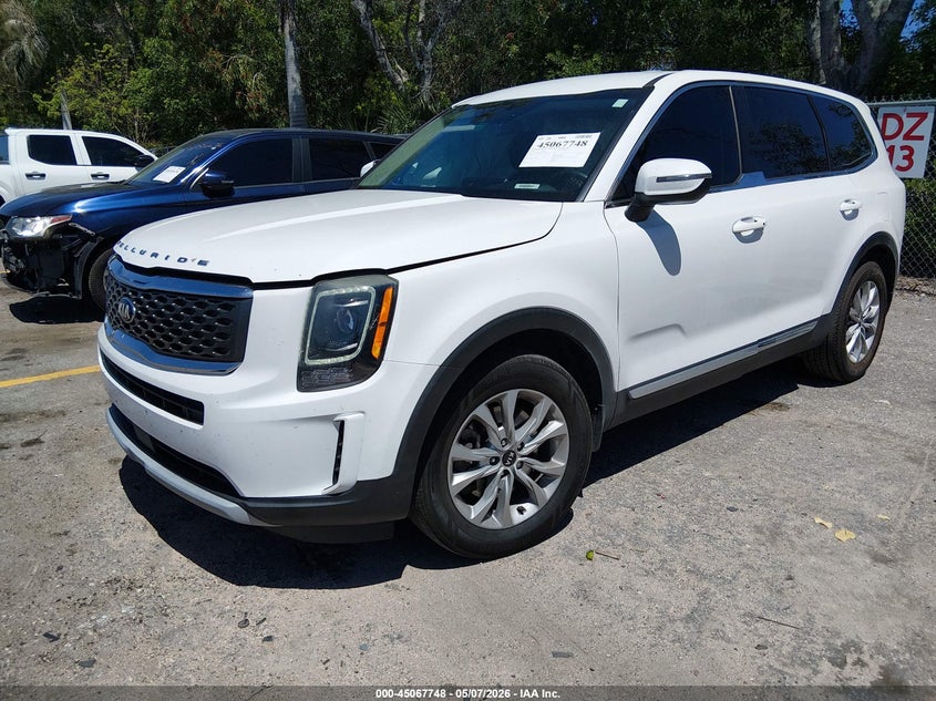2020 Kia Telluride VIN 5XYP24HC5LG017759 IAAI salvage auction — RIGHT SIDE, Certificate Of Destruction (Florida), sold $4,700 on 2026-07-06 (photo 2)
