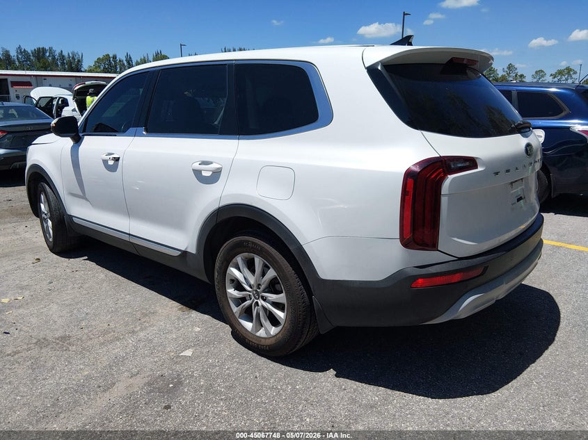 2020 Kia Telluride VIN 5XYP24HC5LG017759 IAAI salvage auction — RIGHT SIDE, Certificate Of Destruction (Florida), sold $4,700 on 2026-07-06 (photo 3)