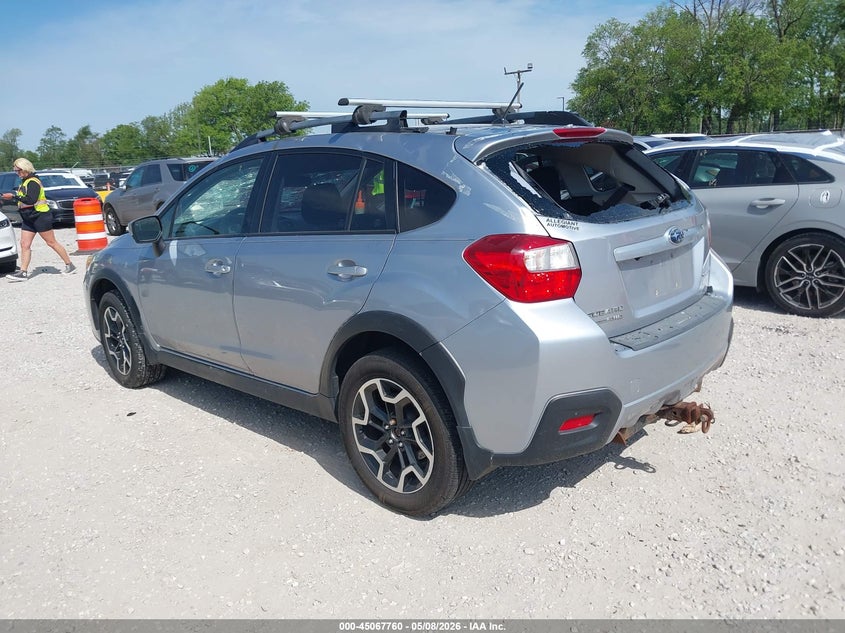 2016 Subaru Xv VIN JF2GPABC1G8303311 IAAI salvage auction — HAIL, Clear (Missouri), sold $1,700 on 2026-07-13 (photo 3)
