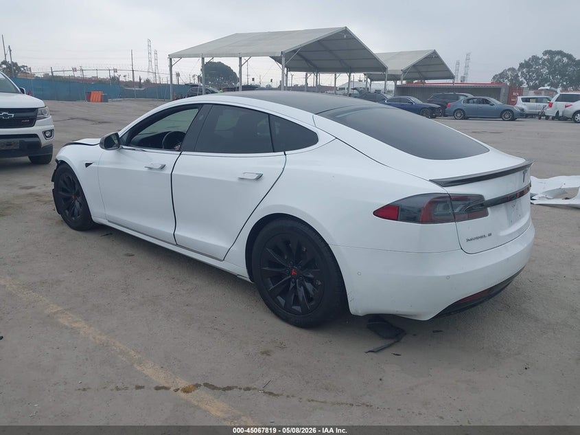 2018 Tesla Model s VIN 5YJSA1E22JF281016 IAAI salvage auction — FRONT END, Salvage (California), sold $6,800 on 2026-07-11 (photo 3)