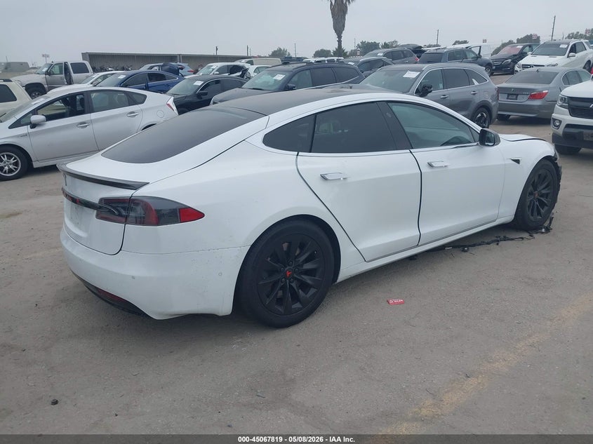 2018 Tesla Model s VIN 5YJSA1E22JF281016 IAAI salvage auction — FRONT END, Salvage (California), sold $6,800 on 2026-07-11 (photo 4)