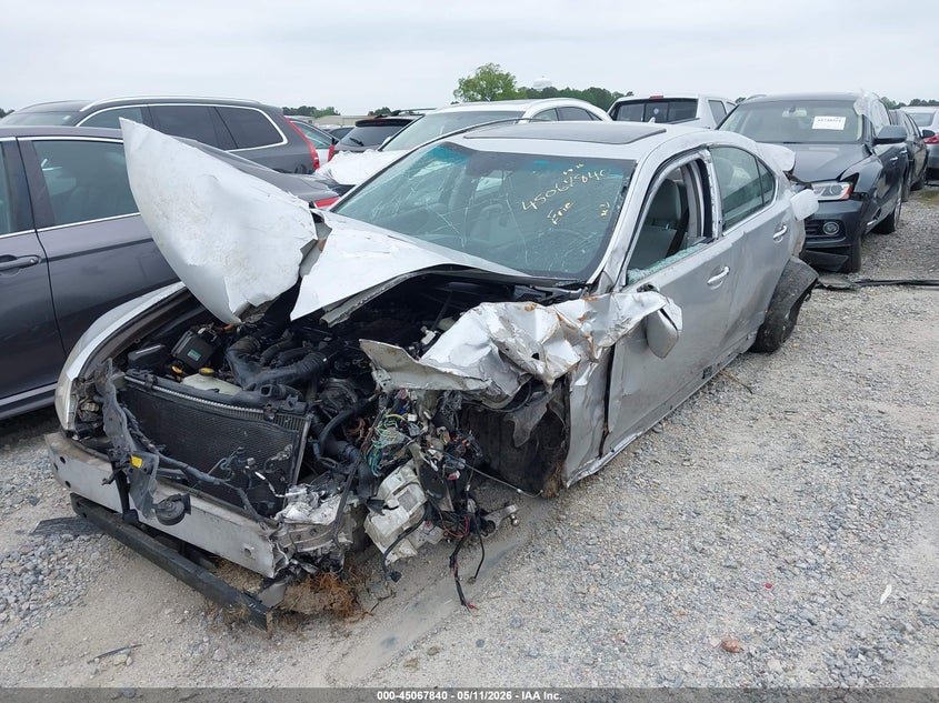 2008 Lexus Ls VIN JTHBL46F185060546 IAAI salvage auction — ROLLOVER, Salvage (North Carolina), sold $550 on 2026-07-08 (photo 6)