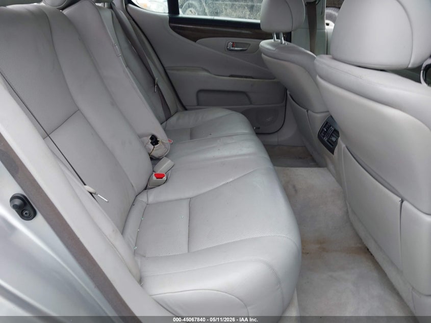 2008 Lexus Ls VIN JTHBL46F185060546 IAAI salvage auction — ROLLOVER, Salvage (North Carolina), sold $550 on 2026-07-08 (photo 8)