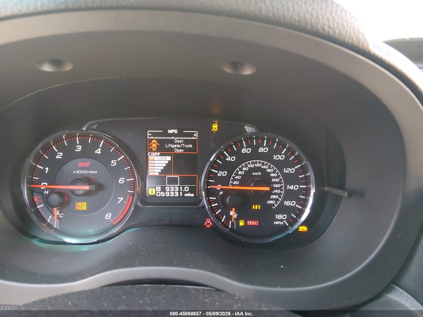 2020 Subaru Wrx sti VIN JF1VA2S66L9812795 IAAI salvage auction — STRIPPED, Clear (Colorado), sold $9,000 on 2026-07-08 (photo 7)
