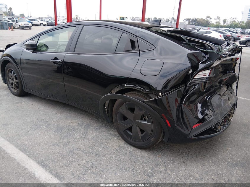 2026 Toyota Prius VIN JTDACAAU8T3066849 IAAI salvage auction — FRONT & REAR, Salvage (California), sold $5,850 on 2026-07-13 (photo 3)