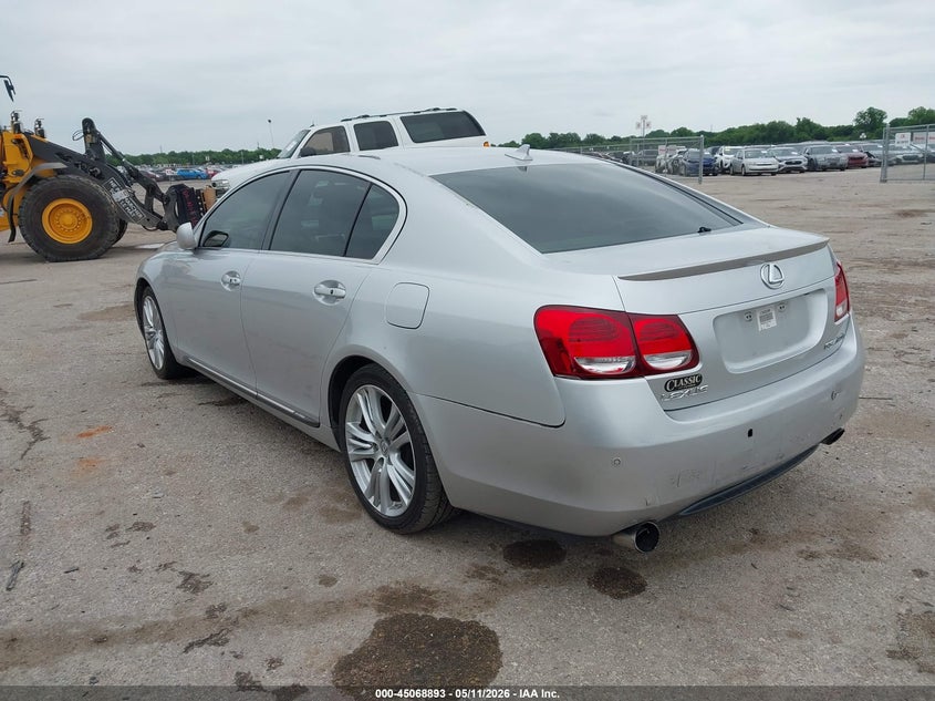 2007 Lexus Gs VIN JTHBC96S475011284 IAAI salvage auction — FRONT END, Salvage (Idaho), sold $1,450 on 2026-07-21 (photo 3)