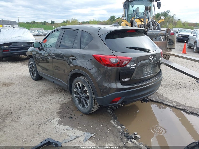 2016 Mazda Cx-5 VIN JM3KE4DY3G0670404 IAAI salvage auction — FRONT END, Salvage (New Hampshire), sold $25 on 2026-07-29 (photo 3)
