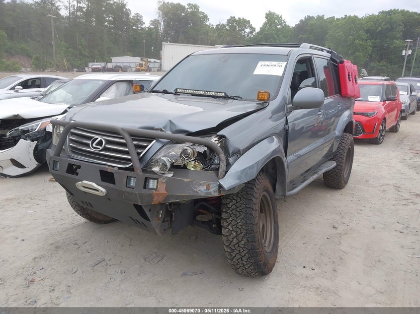 2004 Lexus Gx 470 VIN JTJBT20X440063727 IAAI salvage auction — LEFT FRONT, Salvage (Georgia), sold $3,700 on 2026-07-11 (photo 2)