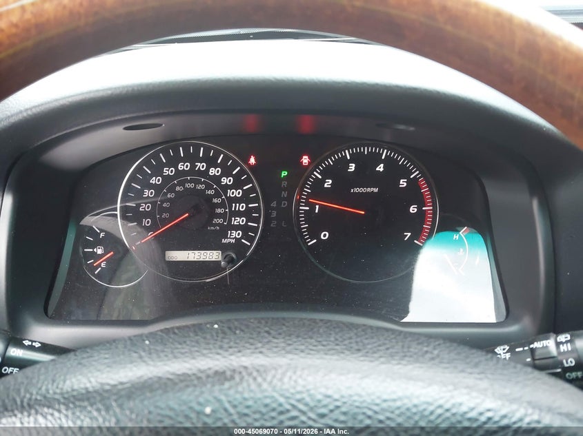 2004 Lexus Gx 470 VIN JTJBT20X440063727 IAAI salvage auction — LEFT FRONT, Salvage (Georgia), sold $3,700 on 2026-07-11 (photo 7)
