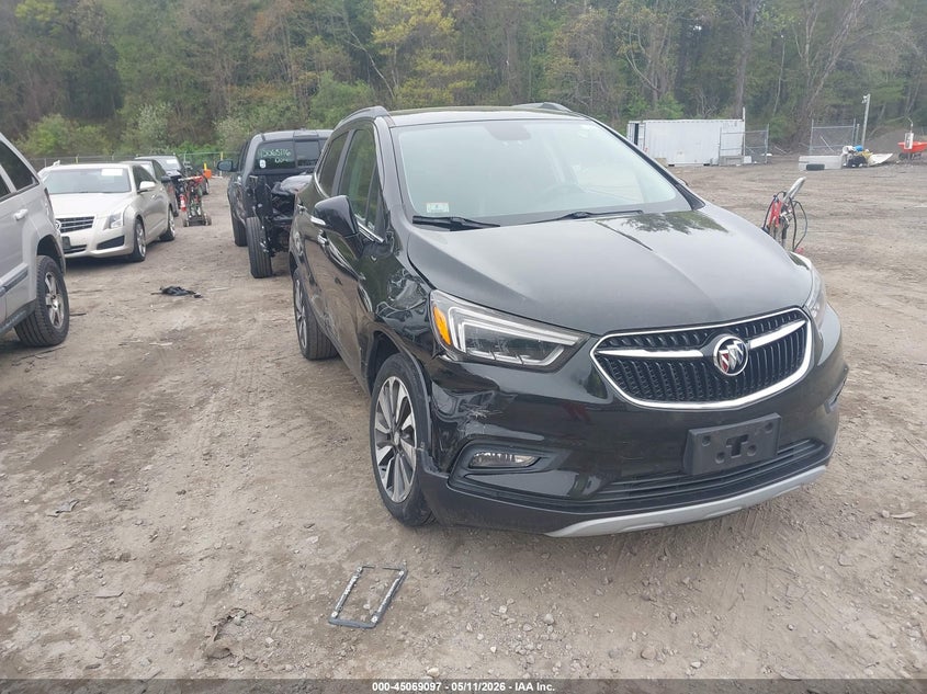 2017 Buick Encore VIN KL4CJGSB7HB208694 IAAI salvage auction — SIDE, Salvage (Massachusetts), sold $1,650 on 2026-07-25 (photo 1)