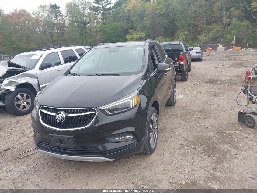 2017 Buick Encore VIN KL4CJGSB7HB208694 IAAI salvage auction — SIDE, Salvage (Massachusetts), sold $1,650 on 2026-07-25 (photo 2)