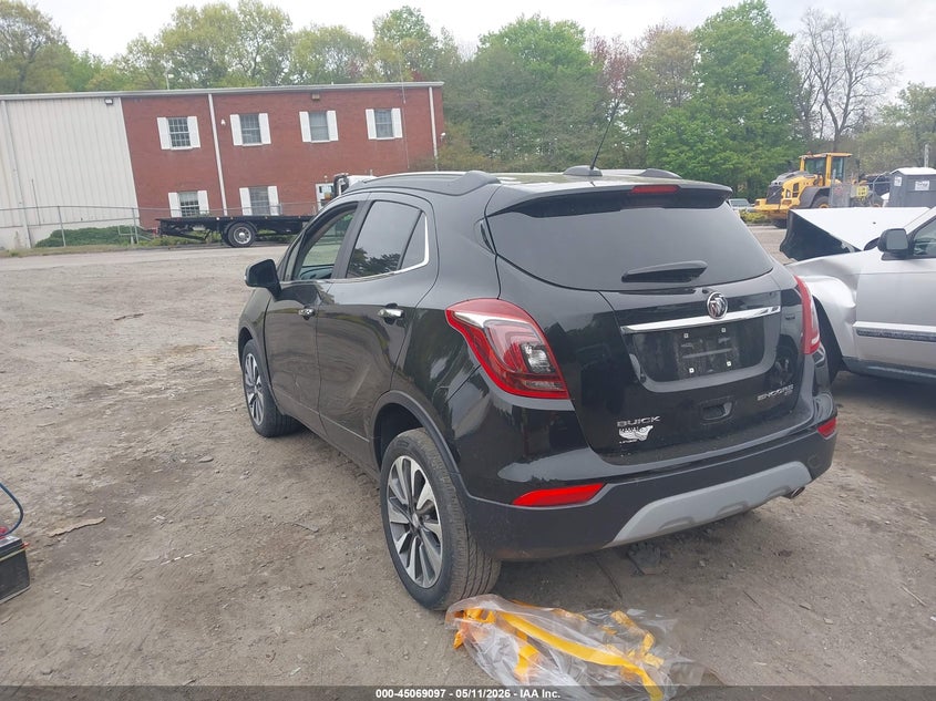 2017 Buick Encore VIN KL4CJGSB7HB208694 IAAI salvage auction — SIDE, Salvage (Massachusetts), sold $1,650 on 2026-07-25 (photo 3)
