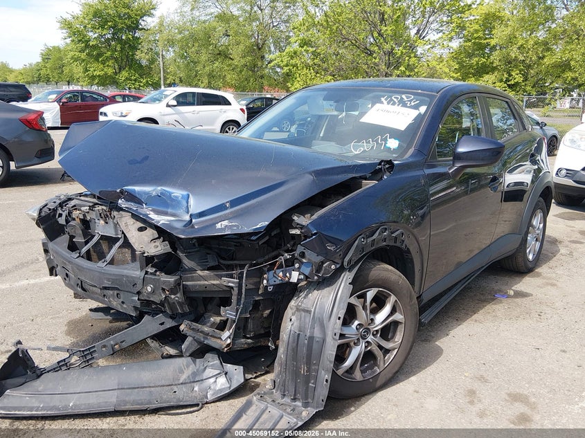 2017 Mazda Cx-3 VIN JM1DKFB76H0162333 IAAI salvage auction — FRONT END, Salvage (New Jersey), sold $1,250 on 2026-07-20 (photo 2)