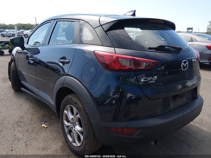 2017 Mazda Cx-3 VIN JM1DKFB76H0162333 IAAI salvage auction — FRONT END, Salvage (New Jersey), sold $1,250 on 2026-07-20 (photo 3)