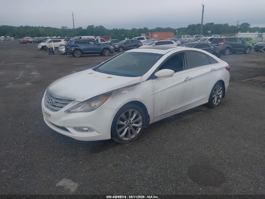 2013 Hyundai Sonata VIN 5NPEC4AC9DH574554 IAAI salvage auction — Burn Engine, Salvage - Greater Than 75% (Maryland), sold $175 on 2026-07-10 (photo 2)
