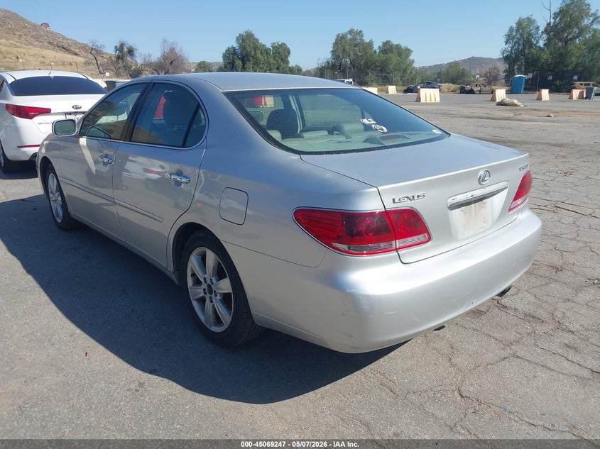 2006 Lexus ES VIN JTHBA30G565157697 IAAI salvage auction — NORMAL WEAR, Clear - Dealer Only (California), sold $625 on 2026-07-21 (photo 3)