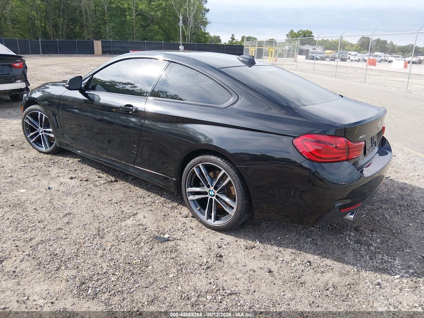2019 BMW 4er VIN WBA4W9C50KAF94565 IAAI salvage auction — RIGHT REAR, Salvage (South Carolina), sold $7,600 on 2026-08-02 (photo 3)