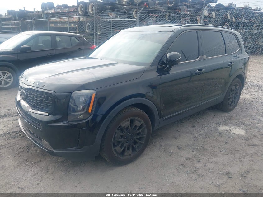 2021 Kia Telluride VIN 5XYP5DHC1MG134618 IAAI salvage auction — REAR END, Salvage (Georgia), sold $7,500 on 2026-07-17 (photo 2)