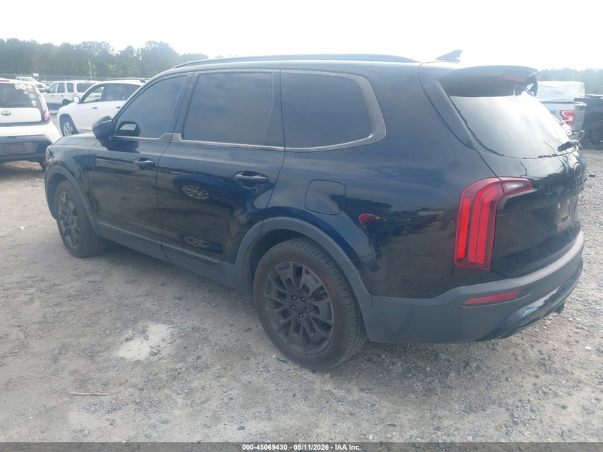 2021 Kia Telluride VIN 5XYP5DHC1MG134618 IAAI salvage auction — REAR END, Salvage (Georgia), sold $7,500 on 2026-07-17 (photo 3)