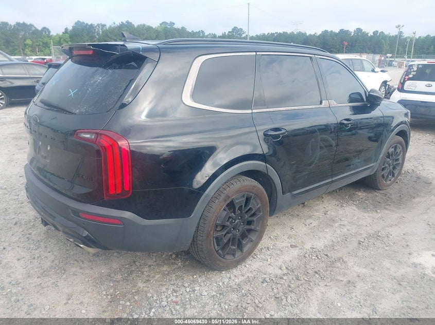 2021 Kia Telluride VIN 5XYP5DHC1MG134618 IAAI salvage auction — REAR END, Salvage (Georgia), sold $7,500 on 2026-07-17 (photo 4)