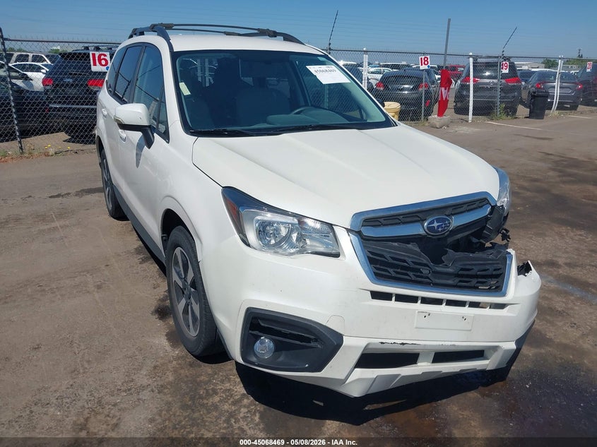 2018 Subaru Forester VIN JF2SJABC7JH482666 IAAI salvage auction — LEFT SIDE, Salvage (California), sold $1,100 on 2026-07-29 (photo 1)