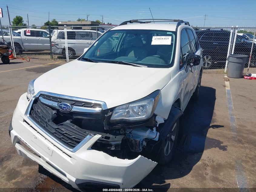 2018 Subaru Forester VIN JF2SJABC7JH482666 IAAI salvage auction — LEFT SIDE, Salvage (California), sold $1,100 on 2026-07-29 (photo 2)