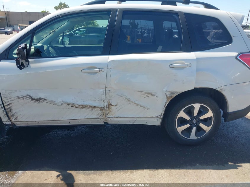 2018 Subaru Forester VIN JF2SJABC7JH482666 IAAI salvage auction — LEFT SIDE, Salvage (California), sold $1,100 on 2026-07-29 (photo 6)