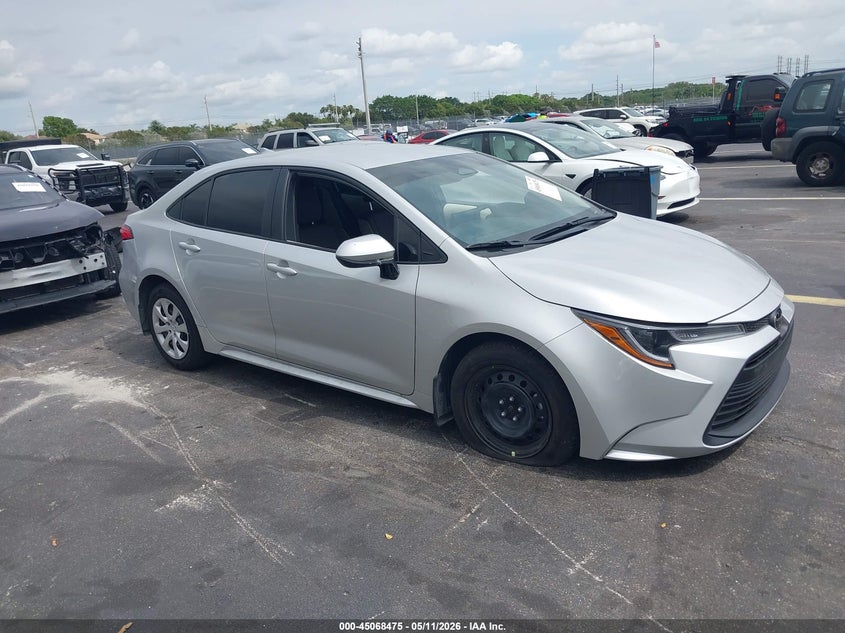 2026 Toyota Corolla VIN 5YFB4MDE7TP395623 IAAI salvage auction — UNDERCARRIAGE, Certificate Of Destruction (Florida), sold $10,550 on 2026-07-23 (photo 1)
