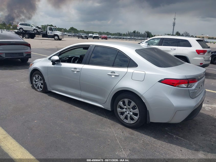2026 Toyota Corolla VIN 5YFB4MDE7TP395623 IAAI salvage auction — UNDERCARRIAGE, Certificate Of Destruction (Florida), sold $10,550 on 2026-07-23 (photo 3)